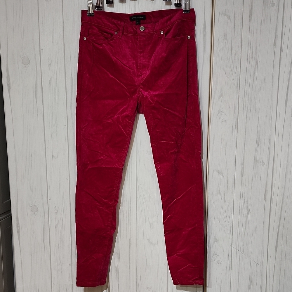 Banana Republic Fuchsia Corduroy Pants